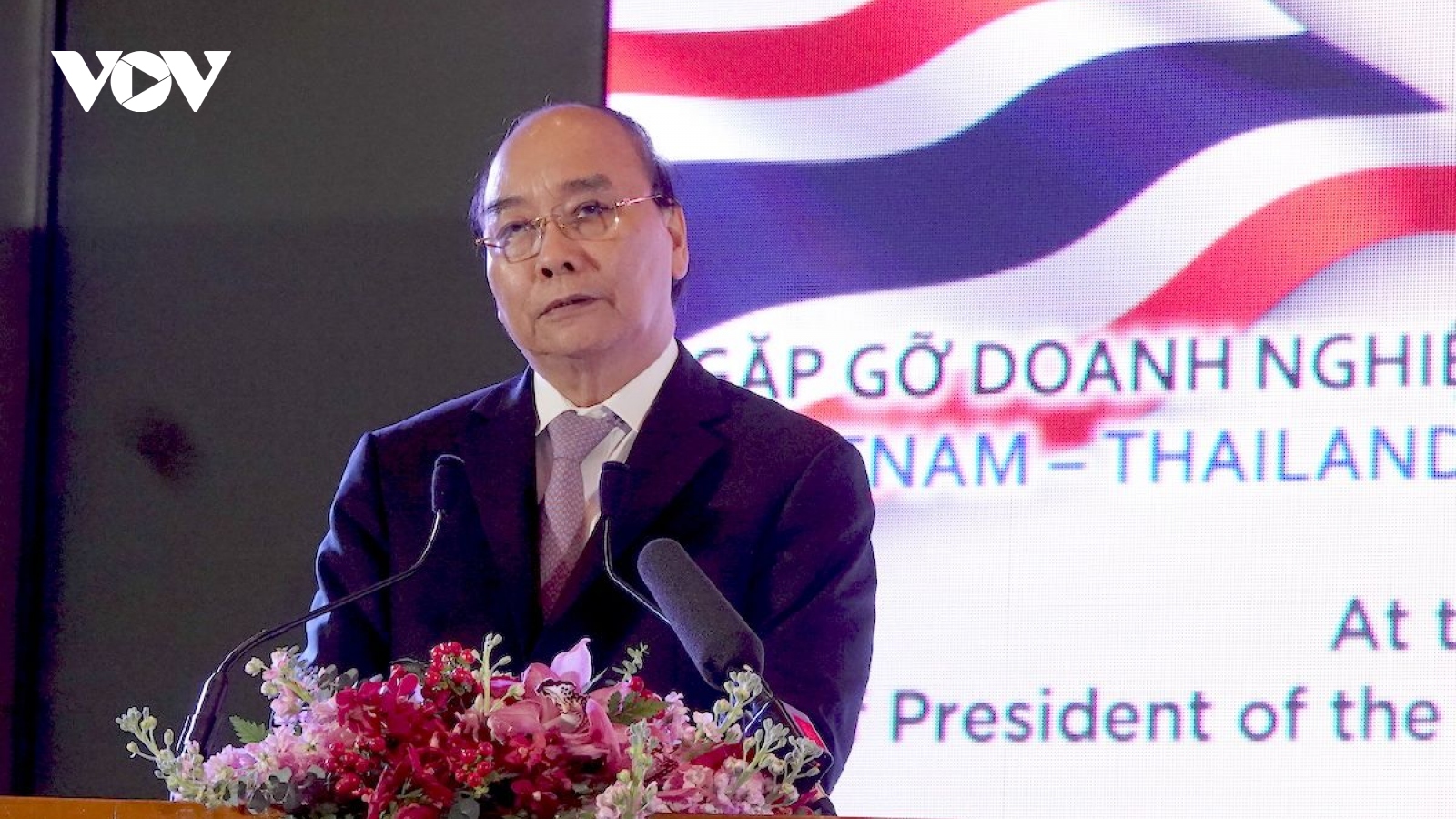 Chủ tịch nước Nguyễn Xuân Phúc dự Lễ khai trương Tuần hàng Việt Nam tại Thái Lan 2022